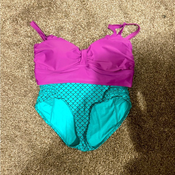 Disney Ariel High Waisted Bikini - Picture 1 of 5